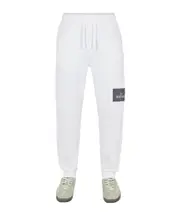 Stone Island Logo-Patch Drawstring Pants XL,L white
