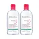 BIODERMA貝膚黛瑪 舒敏高效潔膚液500mlx2入組(平行輸入)