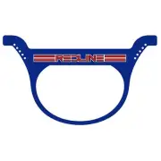 Redline - race plate BLUE - Old School BMX