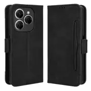 For Transsion Tecno Spark 20 Pro KJ6 Wallet Leather Case Phone Stand Cover