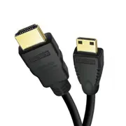 1M Mini HDMI to HDMI Cable V1.4 3D with Ethernet HD 1080p Tablet Smart Phone