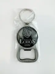 Lobos 1707 Tequila LEBRON JAMES - Metal Keychain / Bottle Opener