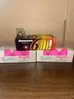 LOT OF 2 - Vintage Spalding Pink FLYING LADY Golf Balls & Bridgestone golf