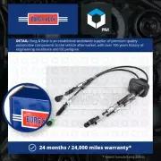 Gear Change Cable fits FORD KA TDCi 1.3D 08 to 12 B&B 1824322 Quality Guaranteed
