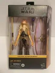 Star Wars The Black Series Jar Jar Binks 6 inch Action Figure, New Sealed Hasbro