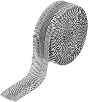 uxcell Iron-on Instant Hem Tape, 11 Yard No Sew Hemming Tape for Pants Washable Hem Adhesive Fabric Strips 1 Inch Fit for Clothes Curtain Pant Mouth - (1 Pack, Grey)