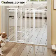 Pet Store Pet Barrier 29,5" - 62,5" Hallway Dog Gate No Tool Assembly Auto Close