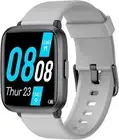 Smart Watch Fitness Heart Rate Blood Oxygen Sleep Monitor Waterproof - Gray