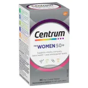 Centrum Women 50+ Multivitamin Tablets - 90 Count for Bone & Immunity