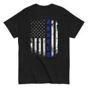 ABUELO Shirt usa flag gift grandpa father's day thin blue line police officer