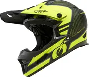 ONeal Fury Stage S23, bike helmet , color: Matt Black/Grey/Neon-Yellow , size: L
