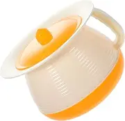 DECORNIJIA 2pcs Practical Bedpan Urinal Potty for Home School Hospital Durable Spittoon with Smooth Edges Easy to Clean for Adults and Elders