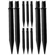 10 Pcs Ground Rod Garden Lamp Stakes Lights Landscape Spikes for Yard