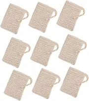 TOVINANNA 20 Pcs Exfoliating Soap Mesh Bag Handmade Soap Pouch Net Holder Bath Shower Skin-softening