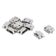 10 Pcs Type B Micro USB Female Jack Data Sync Charging Jack Connector Socket