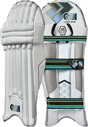 Gunn & Moore GM Cricket Batting Pads | Aion 909 | Traditional Cotton & Cane | 1 Pair | White