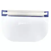 BIPEE 2pcs Safety Face Shield, Adjustable Elastic Band, Anti-Fog, Full Face