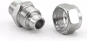 PC4 6 8 10 12mm Pipe Tube To1/81/43/81/2Trachea Quick Screw Connector Copper Pneumatic Components Fast Twist Joint Pipe Fittings(PC4-M5,50 PCS)
