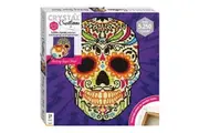 Art Maker Crystal Creations Canvas: Striking Sugar Skull Activity Kit 14y+