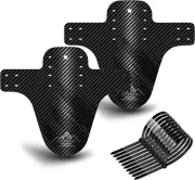 NICEDACK Bike Fender, Adjustable MTB Mud Guard, Front and Rear Compatible Mud...