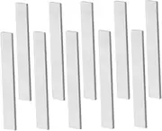 TOGEVAL 10pcs Guitar Bone Nut Blanks for Electric Bass Acoustic Guitars Replacement Nuts for Optimal String Action Intonation for Men