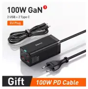 Baseus GaN3 100/ 65W Desktop Charger Quick Charge