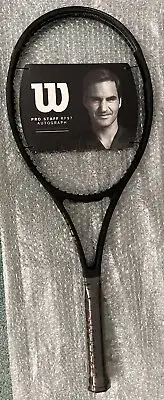 New NOS Wilson Pro Staff RF97 v13 Roger Federer Autograph 4 1/2 Racket Racquet