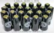 24 Big Spools Sewing Thread Polyester BLACK 2500 yards each Spool NEW