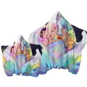 Rainbows Space Starlight Pegasus and Princess Towel with Hood