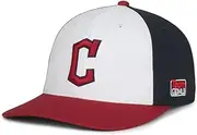 Officially Licensed Cleveland Baseball City Connect Hat Classic Primary Home Team Logo Adjustable Embroidered Structured MVP Snapback Sports Cap, Multicolor