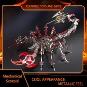 Scorpion King 3D Adult Metal Toy Assembly Decoration Educational Puzzle DIY