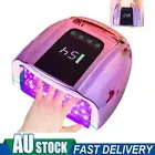 Professional Nail Gel Dryer Wireless LED UV Nail Lamp Manicure Rechargeable 96W.