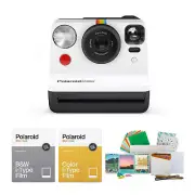 Polaroid Now VF I Type Instant Camera BandW Bundle with Film andAccessories
