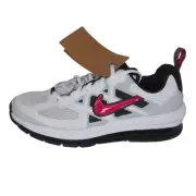 Nike Boy's Air Max Genome Se1 GS Shoes DC9120 100 White Black Sz 5.5 = 7 Wmns
