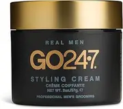 GO247 Real Men Styling Cream by GO247 for Men - 2 oz Cream, 59.15 millilitre