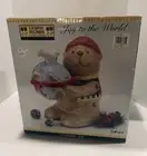 COOKIE JAR JOY TO THE WORLD SAKURA Oneida DEBBIE MUMM Otter~ new in box