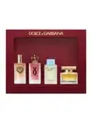 DOLCE & GABBANA Mini Perfume 4 Pc Gift Set NEW