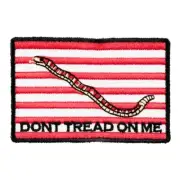U.S. Navy Jack Gadsden Flag Patch, Patriotic Patches