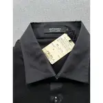 BURBERRY BLACK LABEL 日本製 POLO衫 黑色全素．新品絕版．