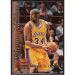 96-97 STADIUM CLUB WELCOME ADDITIONS #WA19 SHAQUILLE O'NEAL