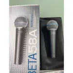 話筒 麥克風 BETA 58A SHURE 直播錄音演出使用