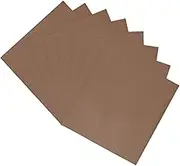 uxcell 100 Pack Toner Reactive Foil,Deco Foil Transfer Sheets 8.5"x11" A4 Hot Foil Paper for Laser Printer Scrapbooking Heat Transfer DIY Craft,Brown