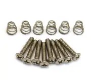 Vintage Style Countersunk Pickup/Switch Screws/Springs Fender Strat® GS-0064-005