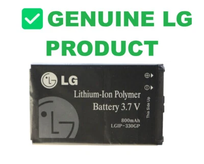 Genuine LG LGIP-330GP Battery (800mAh) - GT365, Neon