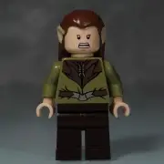 Custom Lego Mirkwood Elf Guard (#2, Hair) Lor053, Lord Of The Rings, Ships Free!