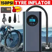 8000mAh Battery Rechargeable Portable 12V Car Tire Inflator Tyre Electric Pump