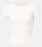 [Citizens of Humanity] Citizens of Humanity Nello ribbed-knit T-shirt AU 14 beige