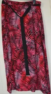 SIZE 16 ~ LINED CHIFFON EFFECT SKIRT~ AUTOGRAPH ~ NWT ~ FRONT SPLIT ~ RRP $69.99