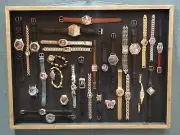 Upcycled Broken Watch "Timeless" Assemblage Wall Art