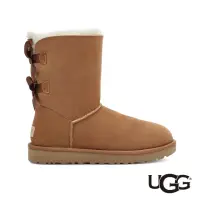 在飛比找momo購物網優惠-【UGG】女鞋/女靴/靴子/雪靴 Bailey Bow II